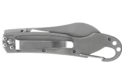 Couteau pliant LUG SP2SBB noir et bleu manche en G10 et acier 11,6cm avec mousqueton