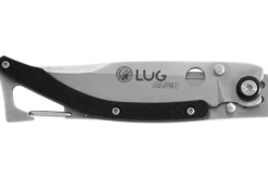 Couteau pliant Lug SP1SB noir manche en G10 et acier 11cm avec clip