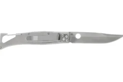 Couteau pliant Lug SP1SB noir manche en G10 et acier 11cm avec clip