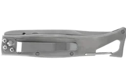 Couteau pliant LUG SP1SOB noir et orange manche en G10 et acier 11cm avec clip