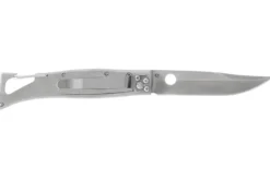 Couteau pliant LUG SP1SOB noir et orange manche en G10 et acier 11cm avec clip