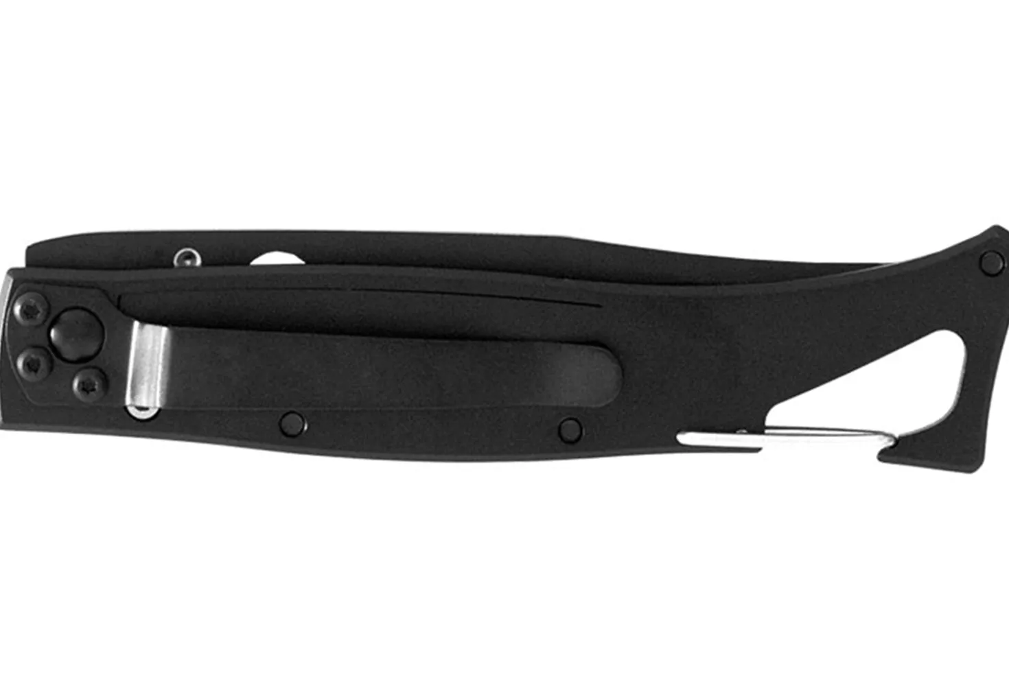 Couteau pliant Lug SP1TK noir mat kaki black titanium 11cm avec clip