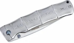 Couteau pliant MCUSTA Takeri MC.202G manche damas 66 couches 11,5cm