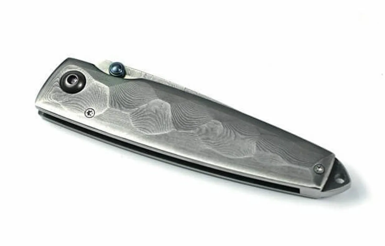 Couteau pliant MCUSTA Tsuchi MC-34D acier damas 66 couches 10cm + étui