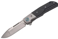 Couteau pliant MKM Clap By LionSteel MK.LS01GTBK manche en G10 noir/titanium 11cm + étui