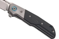 Couteau pliant MKM Clap By LionSteel MK.LS01GTBK manche en G10 noir/titanium 11cm + étui
