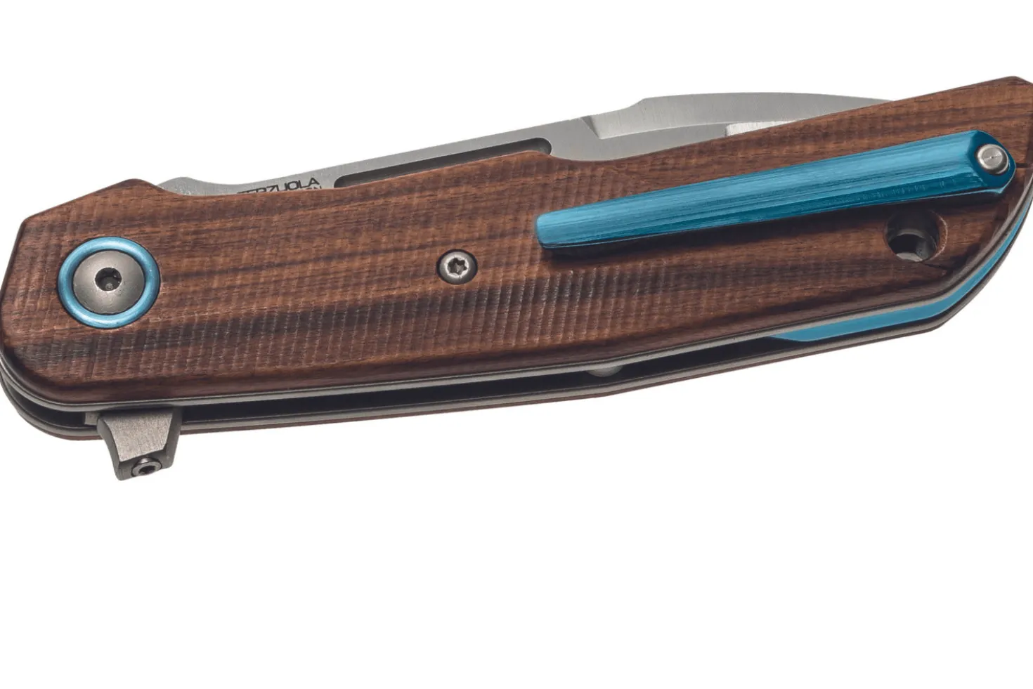 Couteau pliant MKM Clap By LionSteel MK.LS01S manche en bois de Santal 11cm + étui