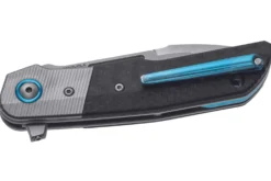 Couteau pliant MKM Clap By LionSteel MK.LS01CT manche en fibre de carbone/titanium 11cm + étui