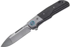 Couteau pliant MKM Clap By LionSteel MK.LS01CT manche en fibre de carbone/titanium 11cm + étui