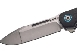 Couteau pliant MKM Clap By LionSteel MK.LS01C manche en fibre de carbone 11cm + étui
