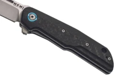 Couteau pliant MKM Clap By LionSteel MK.LS01C manche en fibre de carbone 11cm + étui