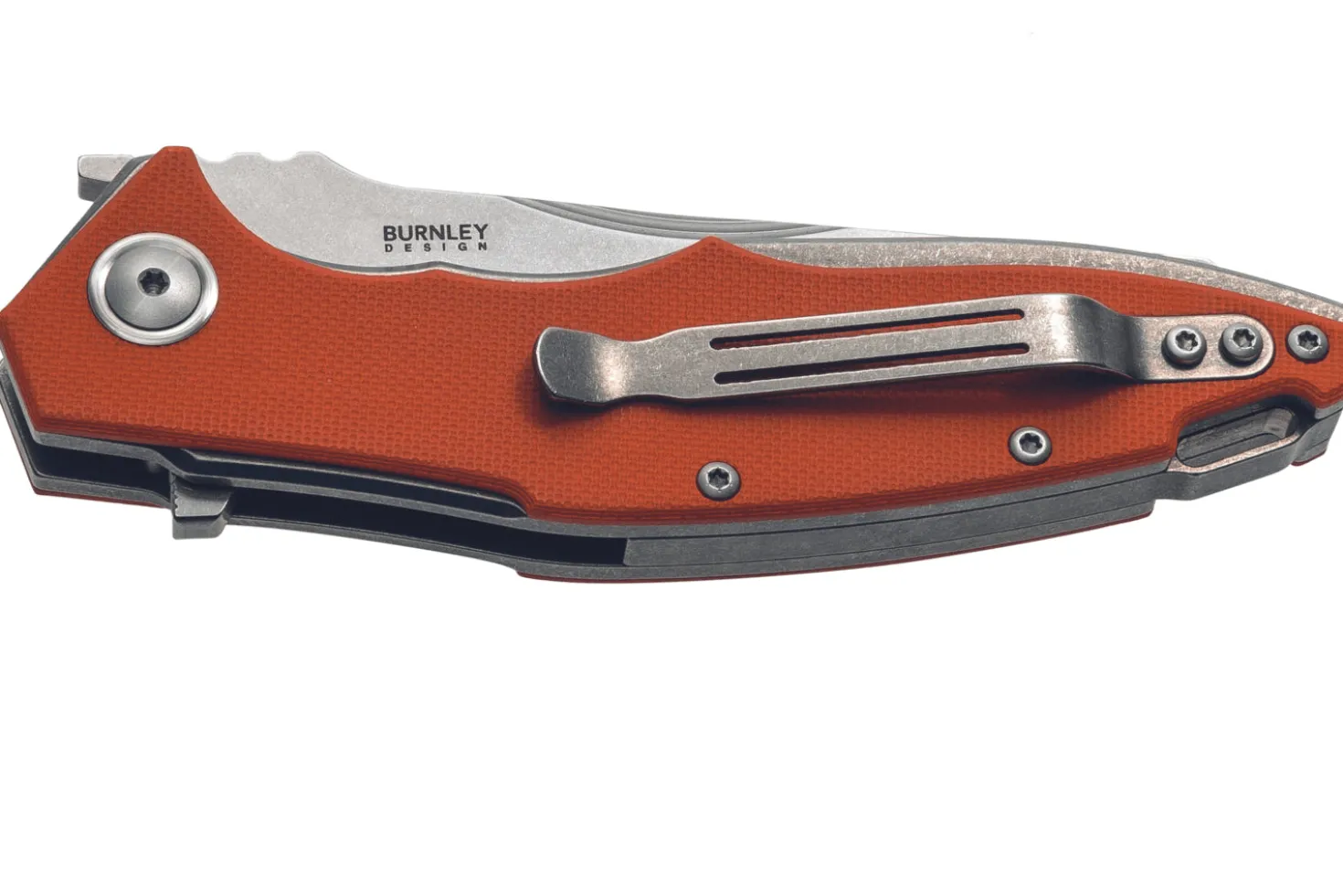 Couteau pliant MKM Raut By Viper MK.VP01GBOR manche titanium et G10 orange 12cm + étui