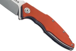 Couteau pliant MKM Raut By Viper MK.VP01GBOR manche titanium et G10 orange 12cm + étui