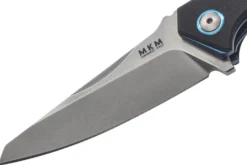 Couteau pliant MKM Raut By Viper MK.VP01GBBK manche en titanium/G10 noir 12cm + étui