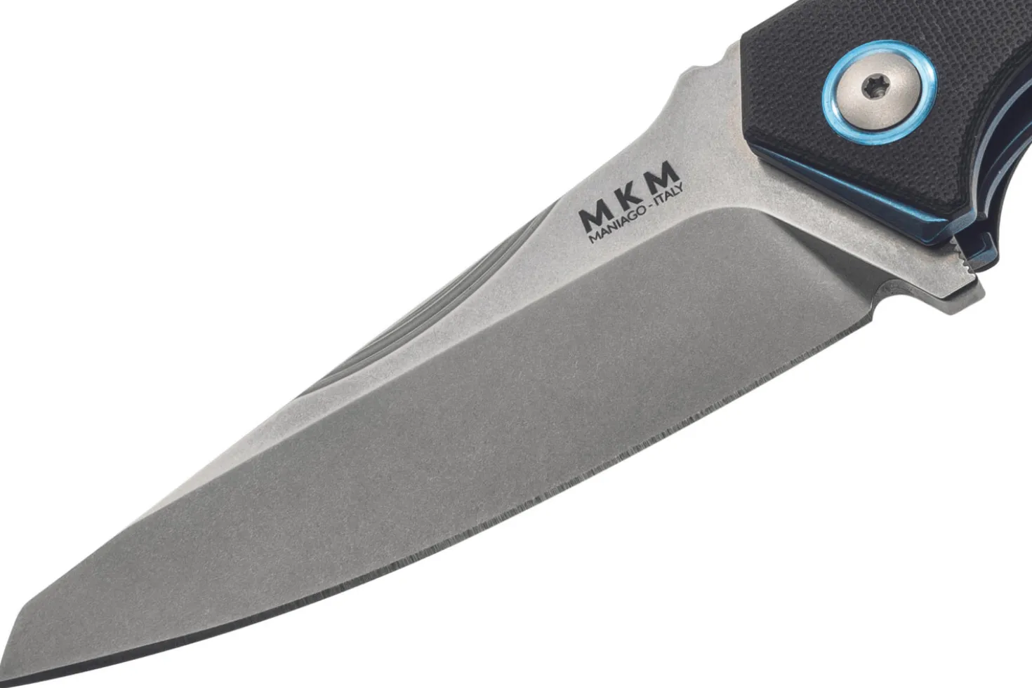 Couteau pliant MKM Raut By Viper MK.VP01GBBK manche en titanium/G10 noir 12cm + étui