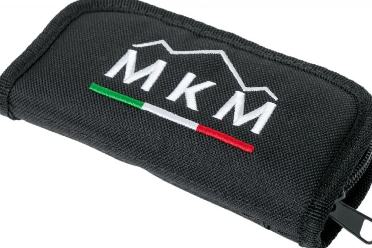 Couteau pliant MKM Raut By Viper MK.VP01CB manche en titanium/fibre de carbone noir 12cm + étui