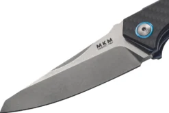 Couteau pliant MKM Raut By Viper MK.VP01CF manche en titanium 12cm front flipper + étui