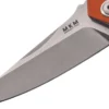 Couteau pliant MKM Raut By Viper MK.VP01GFOR manche en titanium/G10 orange 12cm front flipper + étui