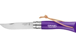 Couteau pliant Opinel Baroudeur Colorama n°07 lame 8cm manche charme violet