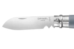 Couteau pliant Opinel Bricolage n°09 lame 8cm manche polyamide gris