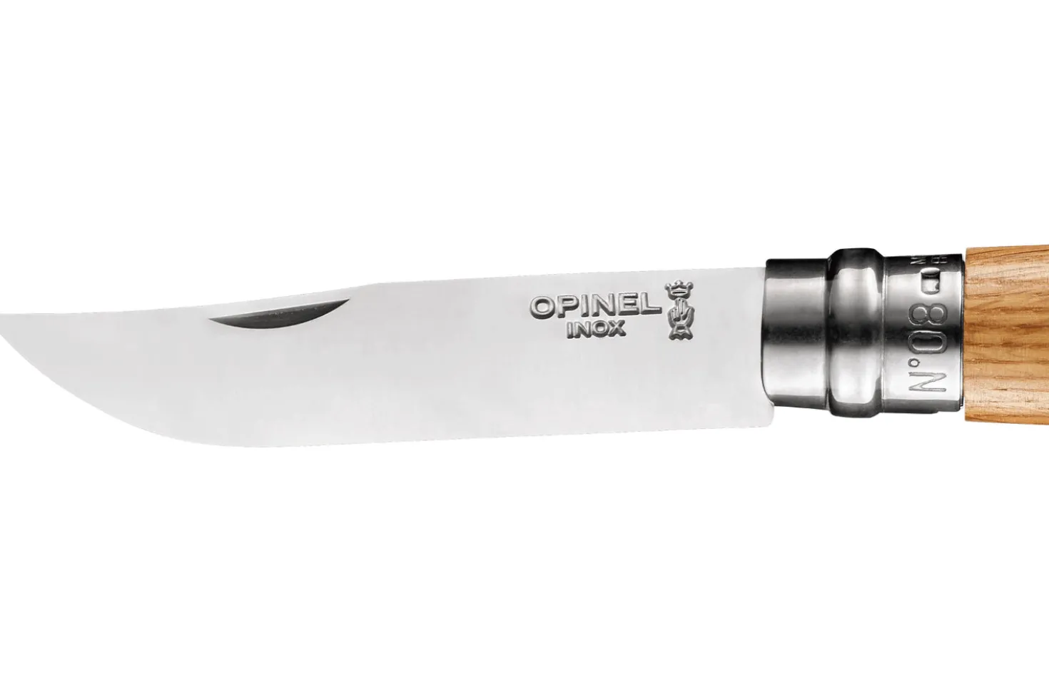 Couteau pliant Opinel Tradition Gravures Animalia Ours n°08 lame 8,5cm manche chêne