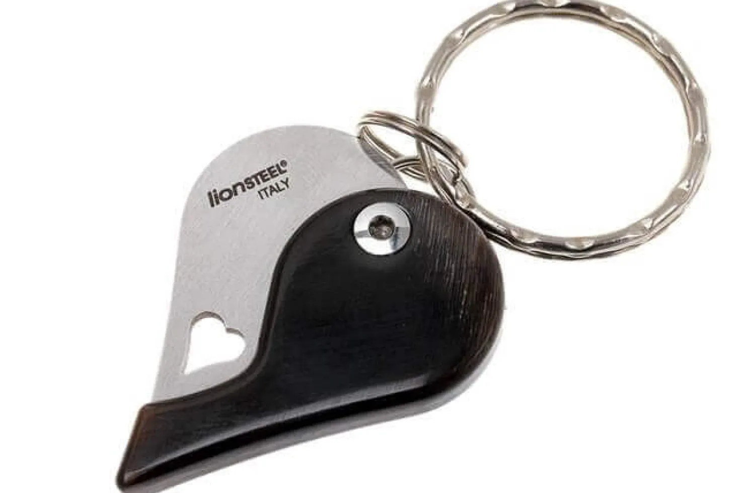 Couteau pliant porte-clés coeur LionSteel LionBeat 4.5cm