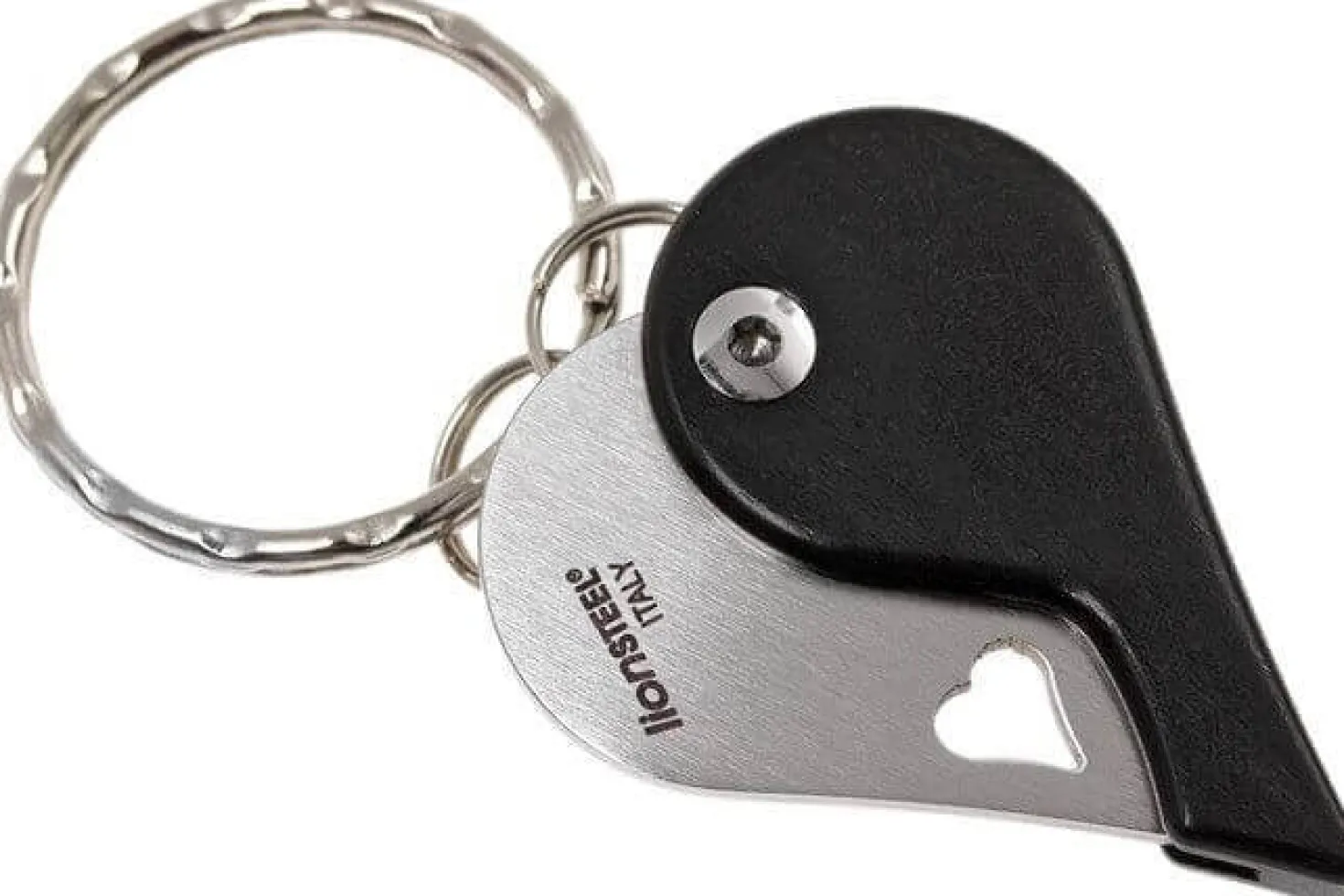 Couteau pliant porte-clés coeur LionSteel LionBeat 4.5cm