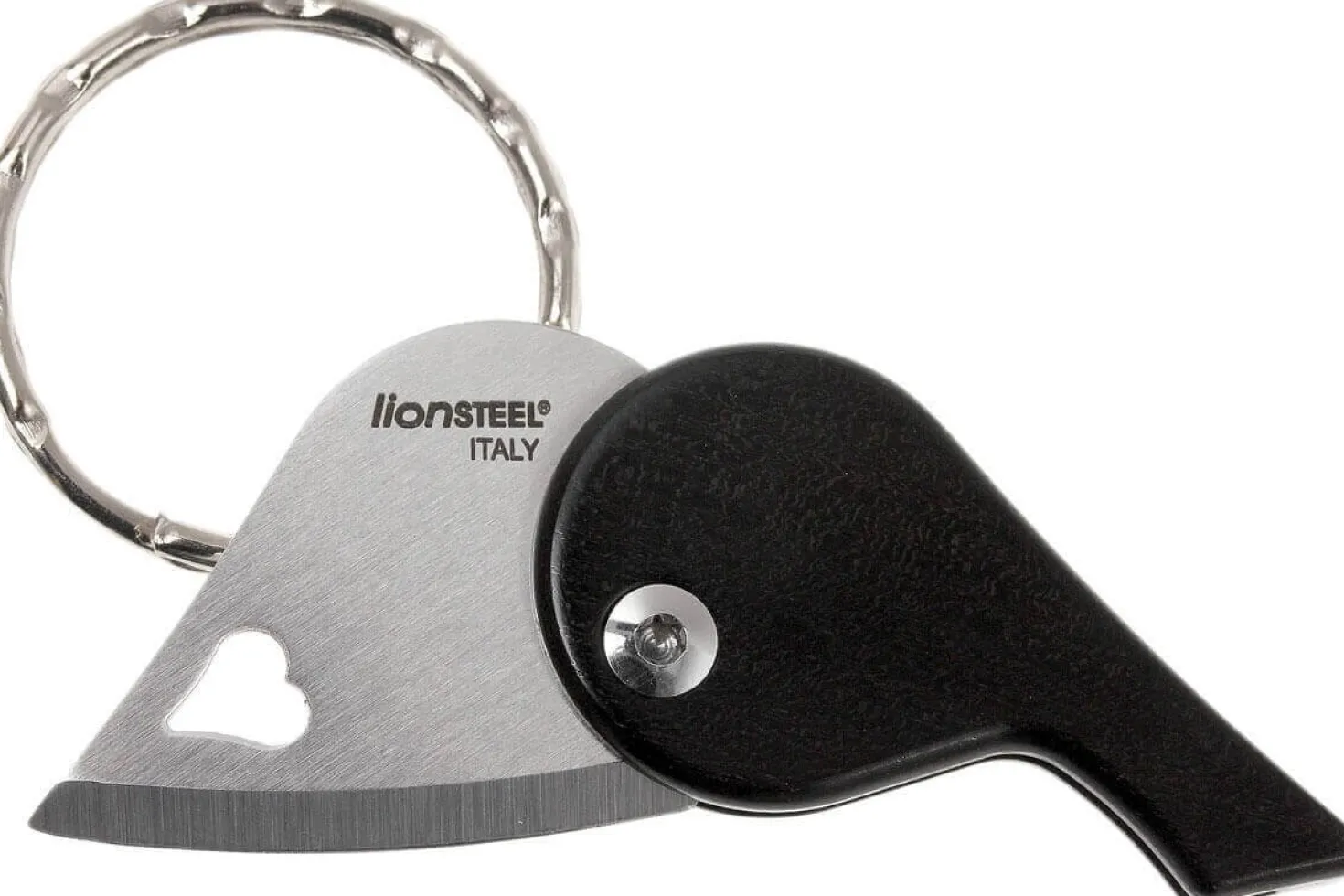 Couteau pliant porte-clés coeur LionSteel LionBeat 4.5cm