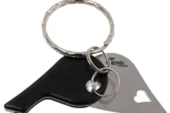 Couteau pliant porte-clés coeur LionSteel LionBeat 4.5cm