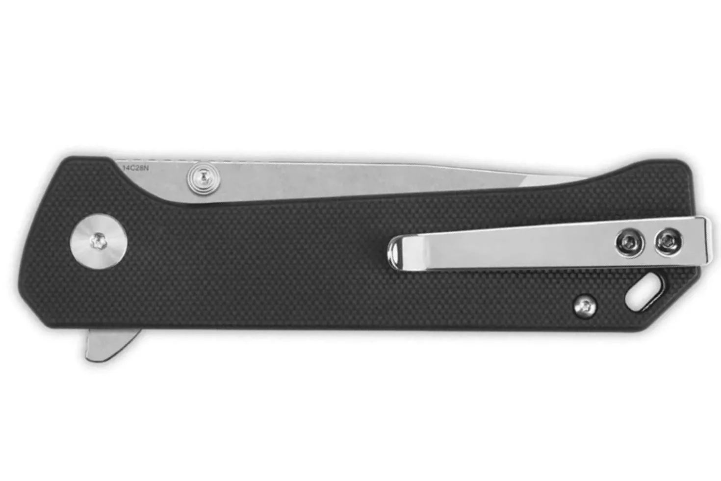 Couteau pliant QSP Grebe T 148C1 manche en G10 noir 10,8cm