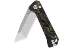 Couteau pliant QSP Grebe T 148F1 manche en raffir noir/marron 10,8cm