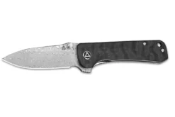 Couteau pliant QSP Hawk 131A manche en fibre de carbone gris 10,5cm