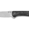 Couteau pliant QSP Hawk 131E manche en fibre de carbone noir 10,5cm