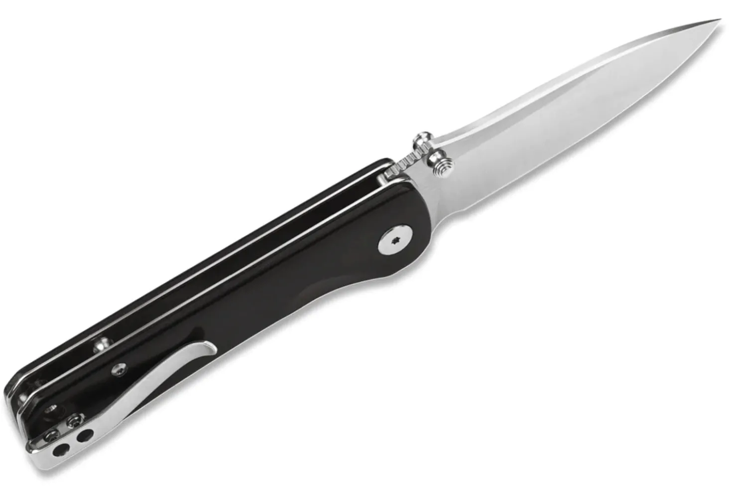 Couteau pliant QSP Hawk 131P1 manche en bois d'ébène 10,5cm