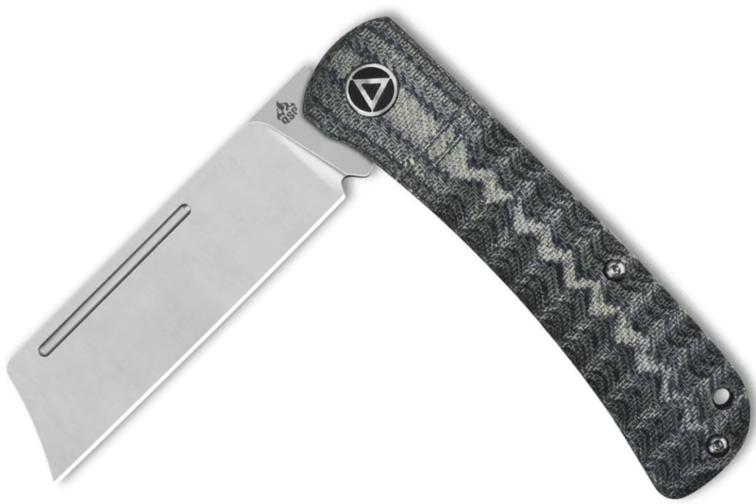 Couteau pliant QSP Hedgehog 142B manche en micarta denim 9,5cm