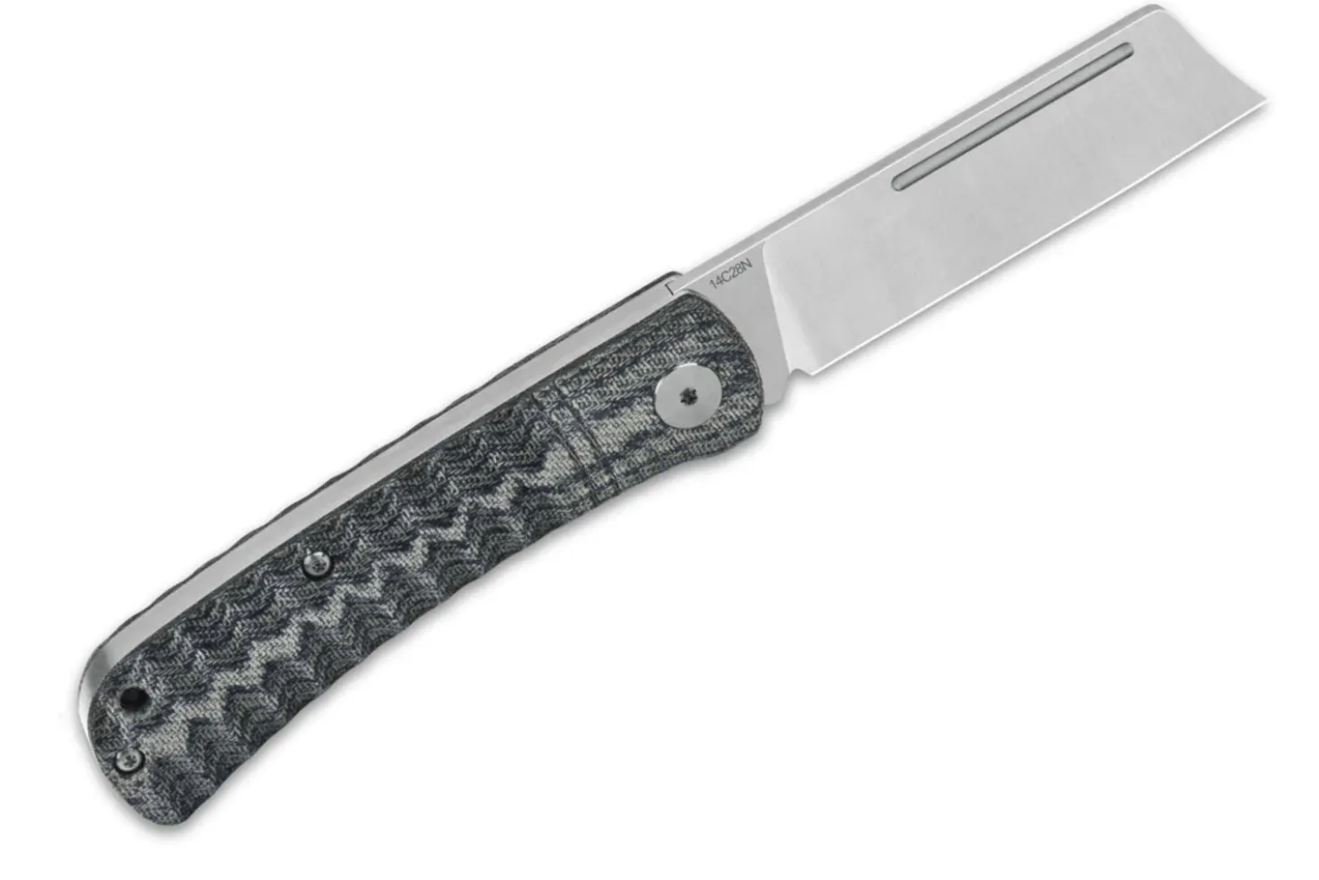 Couteau pliant QSP Hedgehog 142B manche en micarta denim 9,5cm
