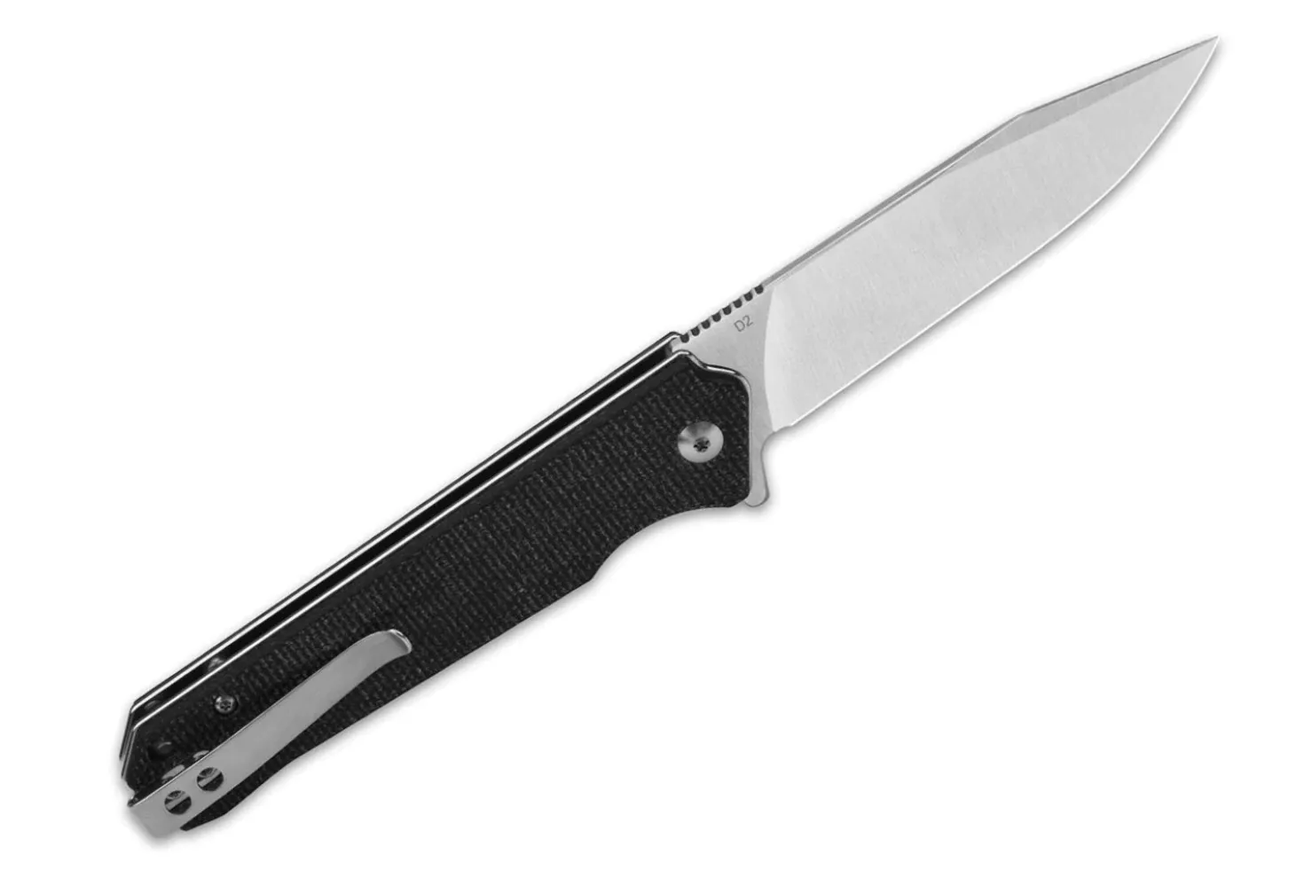 Couteau pliant QSP Mamba V2 111G1 manche en micarta noir 11,4cm