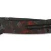 Couteau pliant QSP Osprey 139F2 manche en carbone et G10 noir et rouge 10,8cm