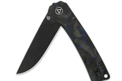 Couteau pliant QSP Osprey 139G2 manche en carbone et G10 noir 10,8cm