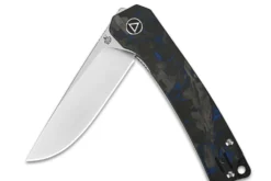 Couteau pliant QSP Osprey Shredded 139G1 manche G10 gris et bleu 10,8cm