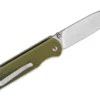 Couteau pliant QSP Parrot 102G manche en micarta vert clair 10,2cm
