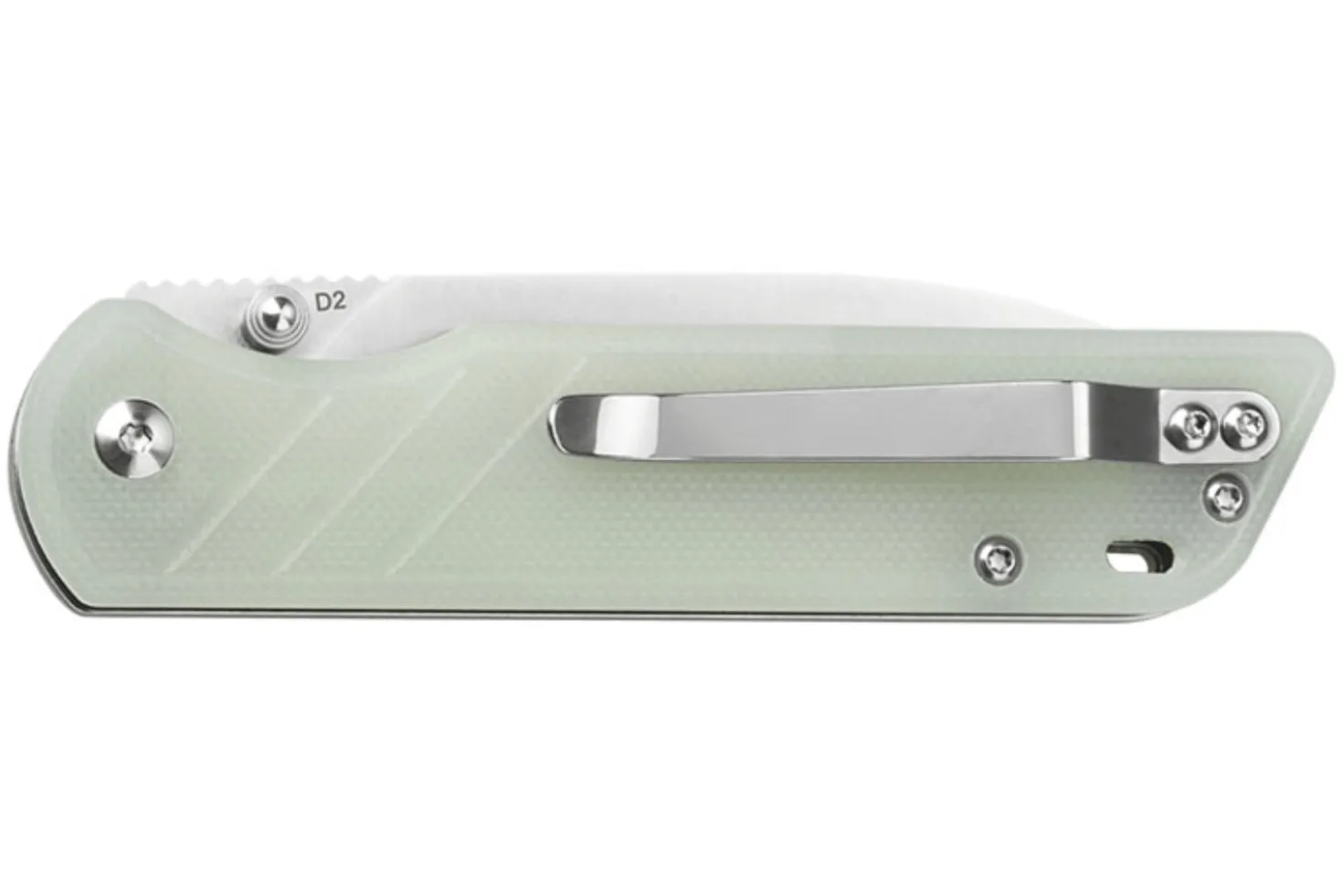 Couteau pliant QSP Parrot QS102-C manche G10 jade 10,2cm