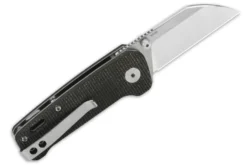 Couteau pliant QSP Penguin mini 130XSA manche en micarta noir 8,2cm