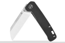 Couteau pliant QSP Penguin 130M manche en titane noir 10,2cm