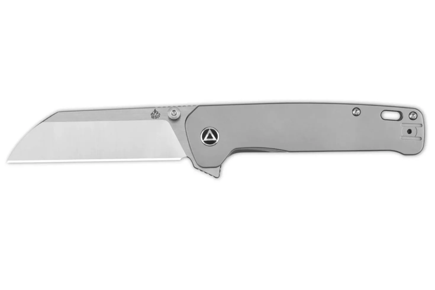 Couteau pliant QSP Penguin Plus 130XLA manche en titane gris 11,4cm