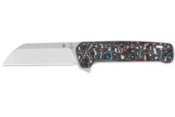 Couteau pliant QSP Penguin Plus 130XLG1 manche en carbone/titane multicolore 11,4cm