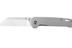 Couteau pliant QSP Penguin 130P manche en titane gris 10,2cm