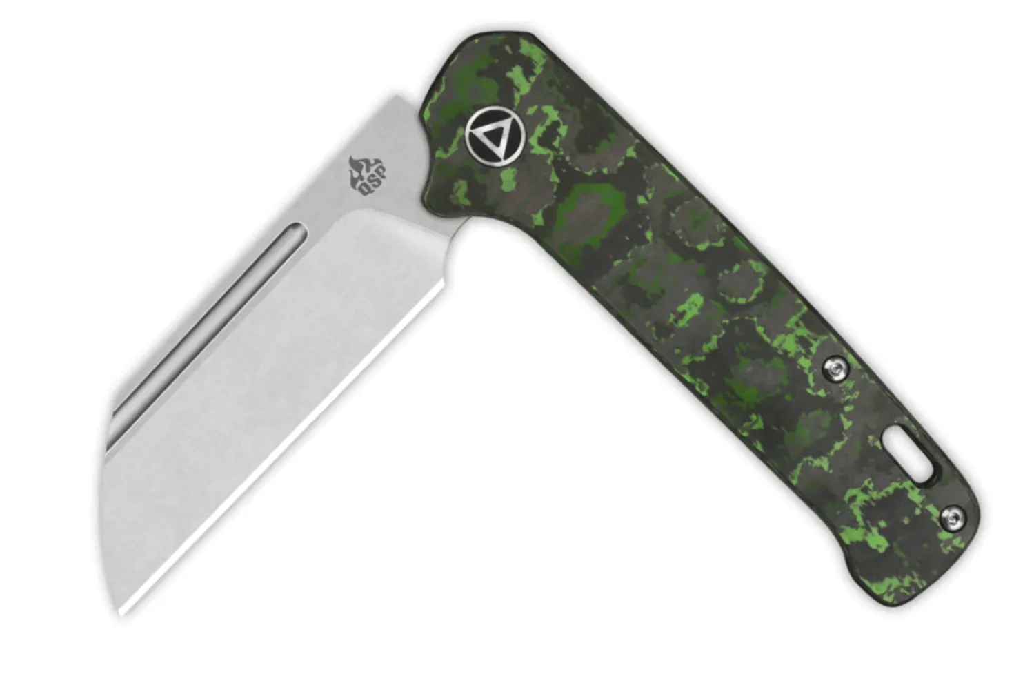 Couteau pliant QSP Penguin 130SJE1 manche en carbone motif camouflage 10,3cm