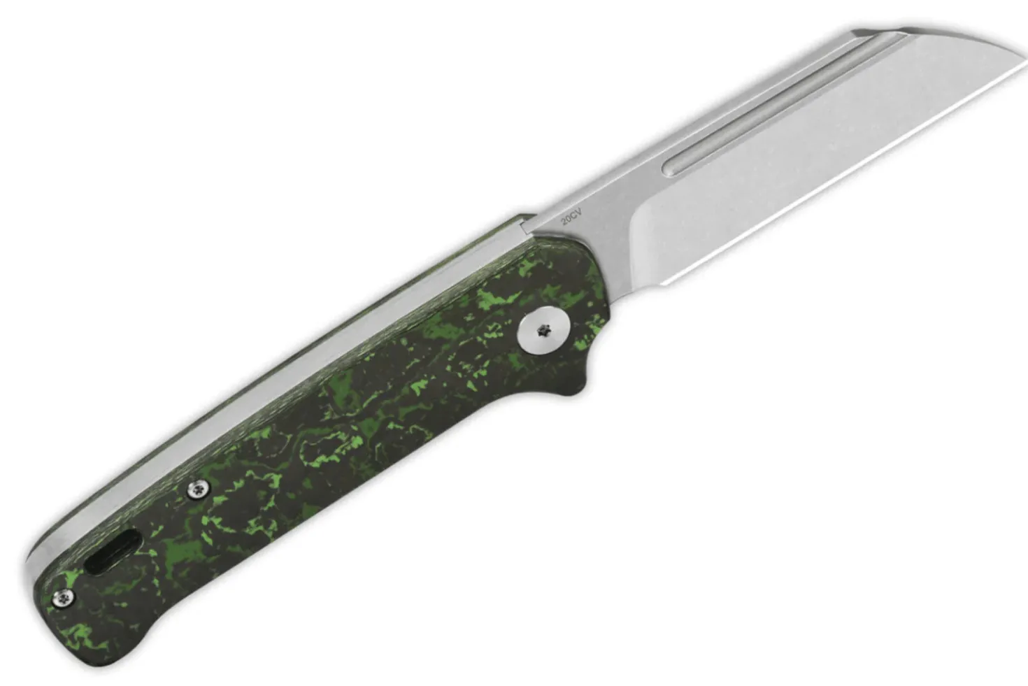 Couteau pliant QSP Penguin 130SJE1 manche en carbone motif camouflage 10,3cm
