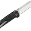 Couteau pliant QSP Penguin 130TBL manche en carbone/G10 noir et bleu 10,2cm